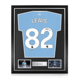Rico Lewis Signed Framed 2026/27 Home Shirt
