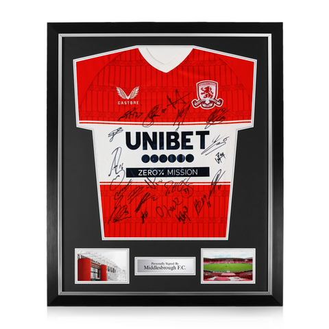 Middlesbrough F.C. Squad Signed 2025/26 Home Shirt