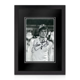 Glenn Hoddle Signed A4 Photo