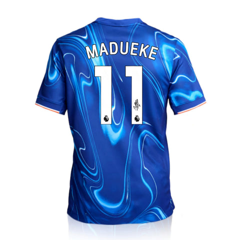 Noni Madueke Signed Chelsea 2024/25 Home Shirt