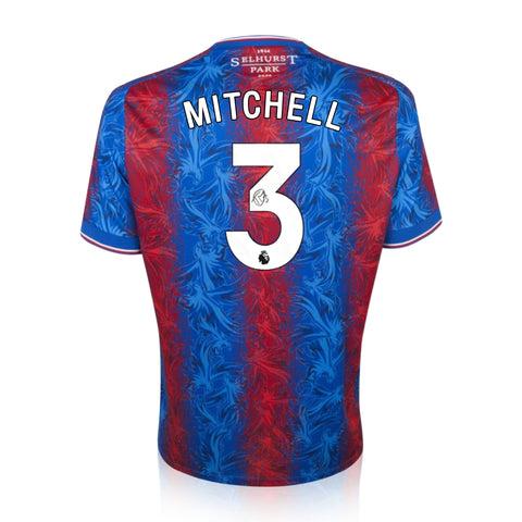 Tyrick Mitchell Signed Crystal Palace 2024/25 Home Shirt