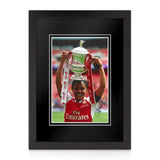 Alex Scott Signed A4 Photo