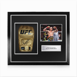 Alex Pereira Signed UFC Gold Glove w/ Beckett Authentication