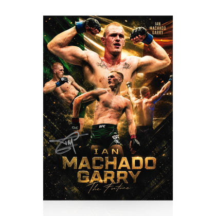 Ian Machado Garry Signed A4 Photo