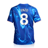 Enzo Fernandez Signed Chelsea 2024/25 Home Shirt