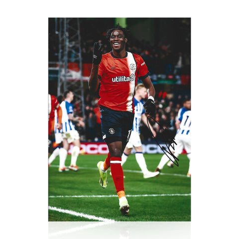 Elijah Adebayo Signed A4 Photo