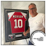 Paul Merson Signed Framed Arsenal FC Home Shirt