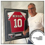 Paul Merson Signed Framed Arsenal FC Home Shirt