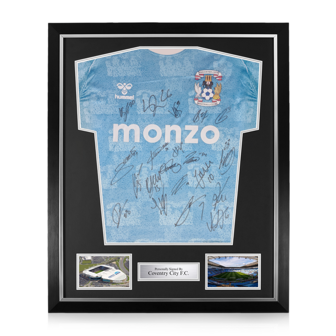 coventry football shirts coventry city signed shirt