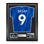 Liam Delap Signed Framed Chelsea F.C. 2025/26 Home Shirt