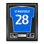 Jay Stansfield Signed Framed Birmingham City 2024/25 Home Shirt