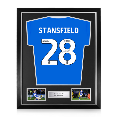 Jay Stansfield Signed Framed Birmingham City 2024/25 Home Shirt
