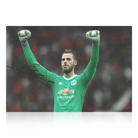 David De Gea Signed 12x8 Photo