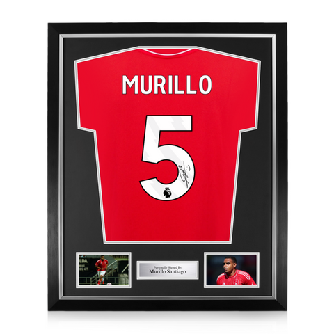 Murillo Santiago Signed Framed Nottingham Forest 2025/26 Home Shirt