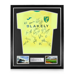 Norwich City F.C. Squad Signed 2024/25 Home Shirt