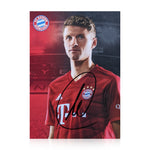 Thomas Müller Signed 6x4 Bayern Munich Promo Clubcard