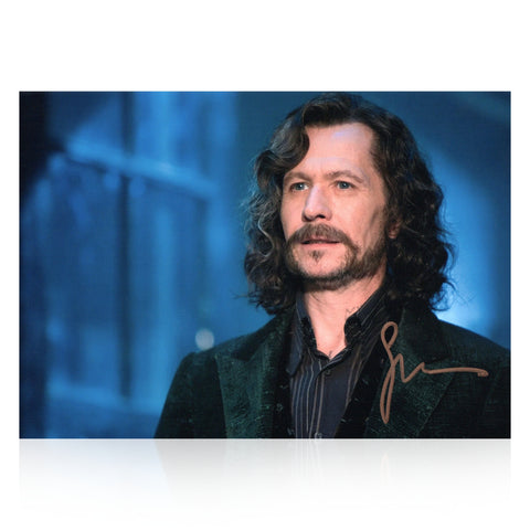 Gary Oldman Signed A4 Photo