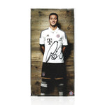Thiago Alcantara Signed 7x3.5 Bayern Munich Promo Clubcard