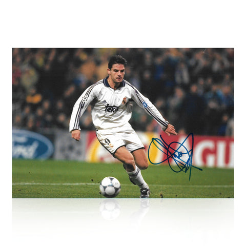 Fernando Morientes Signed 12x8 Photo