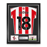 Wilson Isidor Signed Framed 2026/27 Home Shirt