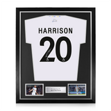 Jack Harrison Signed Framed Leeds United 2025/26 Home Shirt