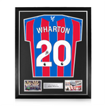 Adam Wharton Signed Framed Crystal Palace 2025/26 Home Shirt