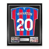 Adam Wharton Signed Framed Crystal Palace 2025/26 Home Shirt
