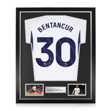 Rodrigo Bentancur Signed Framed 2026/27 Home Shirt