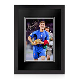 Francesco Totti Signed A4 Photo
