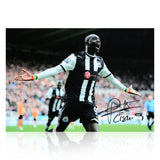 Papiss Cisse Signed A4 Photo