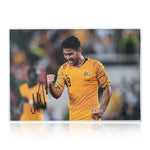 Massimo Luongo Signed A4 Photo