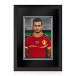 Nacer Chadli Signed A4 Photo