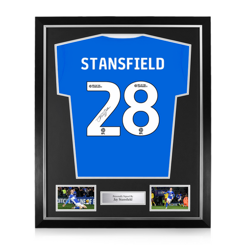 Jay Stansfield Signed Framed Birmingham City 2024/25 Home Shirt