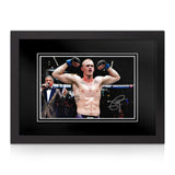 Ian Machado Garry Signed A4 Photo