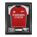 Squad Signed Framed 2024/25 Home Shirt