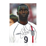 Andrew Cole Signed 12x8 Photo