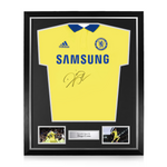 Diego Costa Signed Framed Chelsea 2014/15 Away Shirt