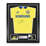 Diego Costa Signed Framed Chelsea 2014/15 Away Shirt