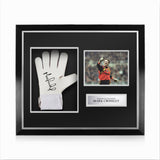 Mark Crossley Signed Framed Goalkeeper Glove