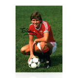 Bryan Robson Signed A4 Photo
