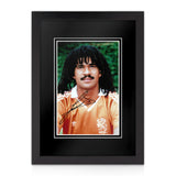 Ruud Gullit Signed 12x8 Photo