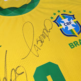 Brazil National Men's Squad Signed 2020/21 Player Issue #9 Shirt