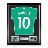 Anthony Gordon Signed Framed Newcastle United 2025/26 Away Shirt