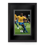 Robinho Signed 12x8 Photo