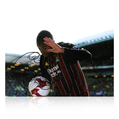 Robinho Signed 12x8 Photo