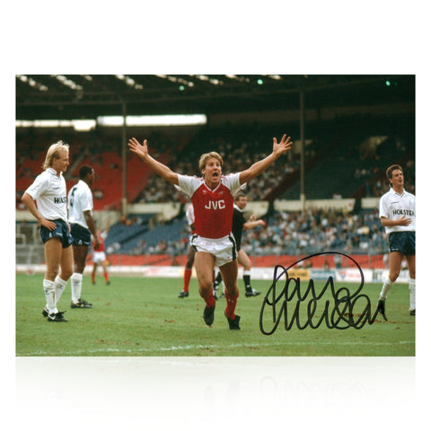 Paul Merson Signed A4 Photo