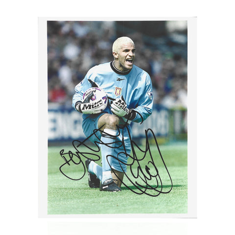 David James Signed 10x8 Photo