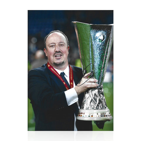 Rafa Benitez Signed A4 Photo