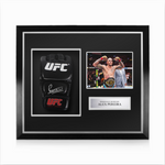 Alex Pereira Signed Framed UFC Glove w/ Beckett Authentication