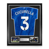 Marc Cucurella Signed Framed 2025/26 Home Shirt